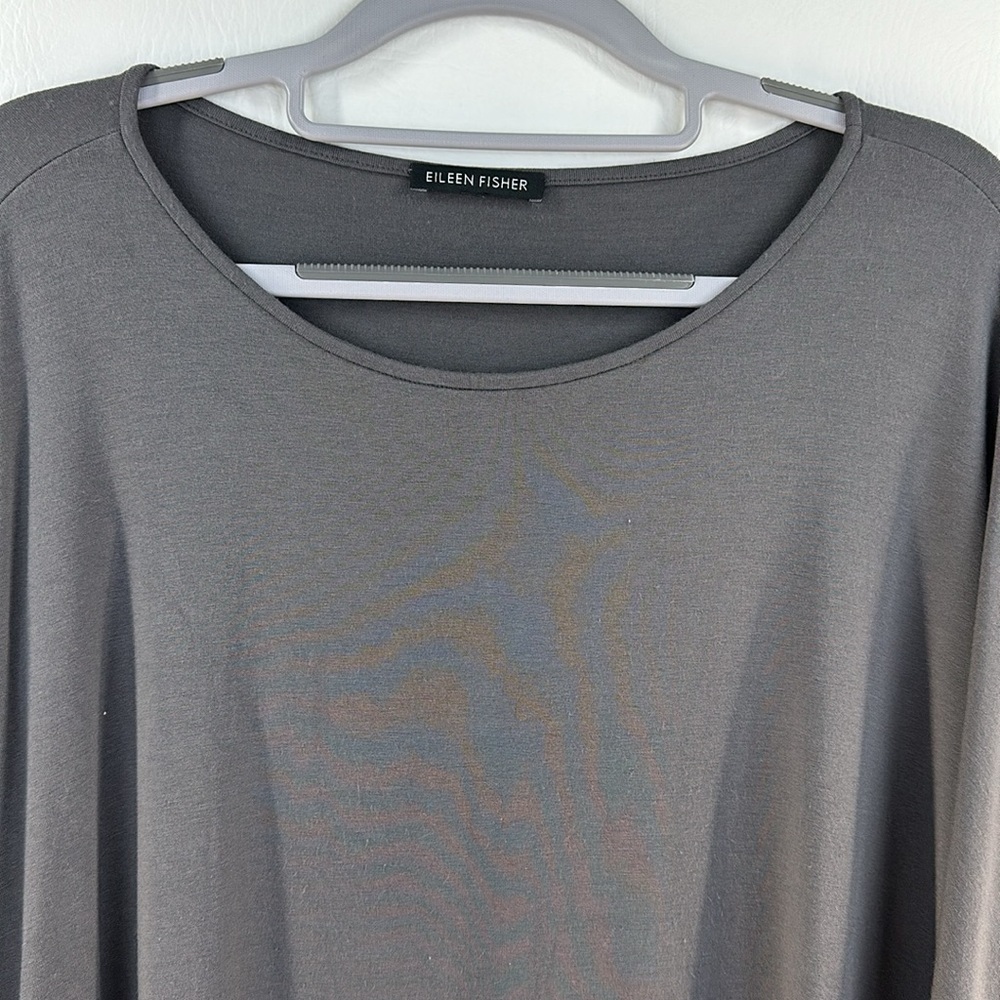 Eileen Fisher Short Sleeve Oversized Top - Picture 2 of 6